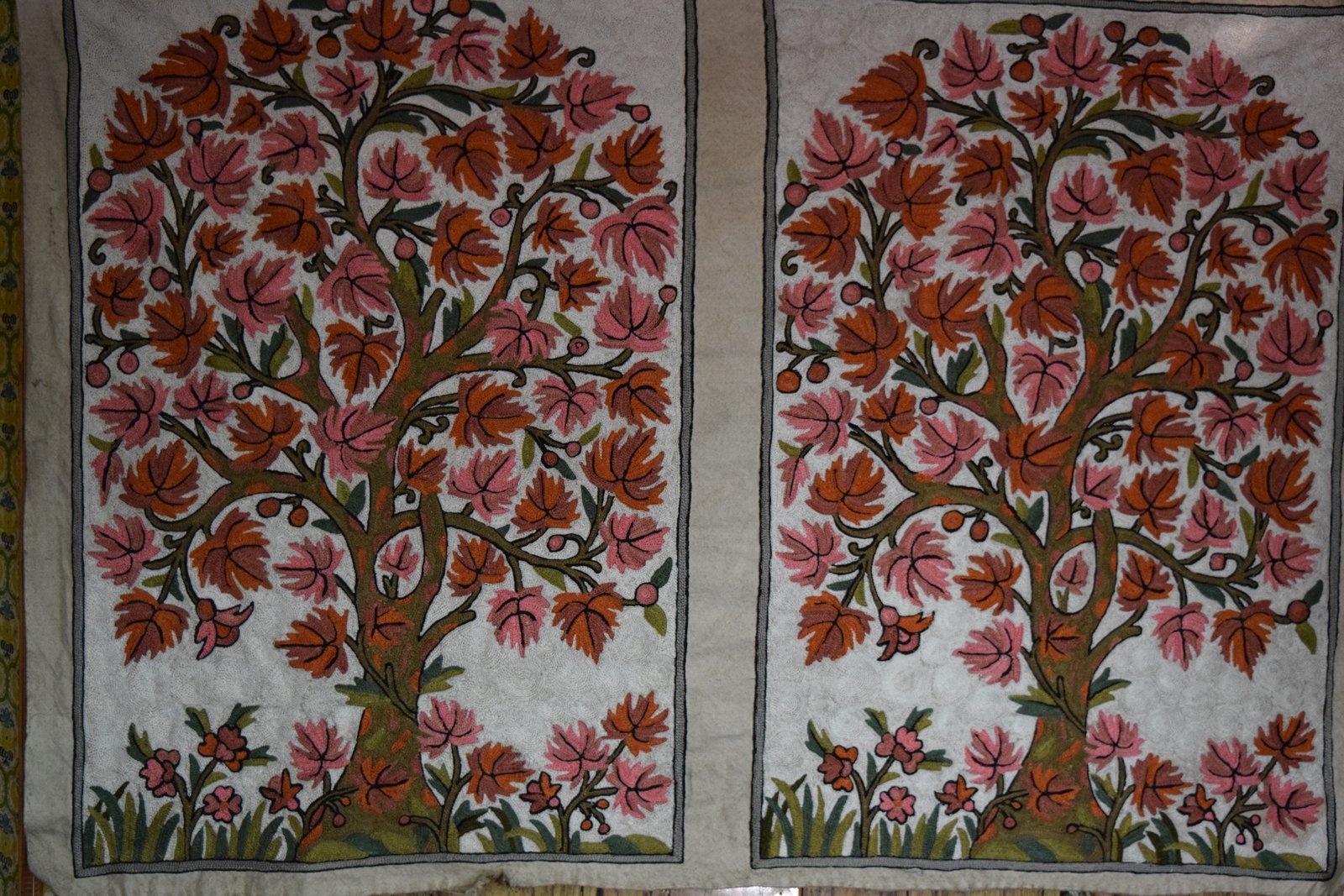 Cushion Cover Aari Work