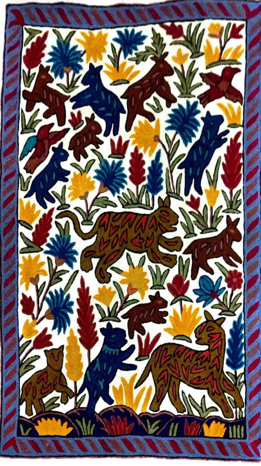 Chainstitch Wall Hanging Design
